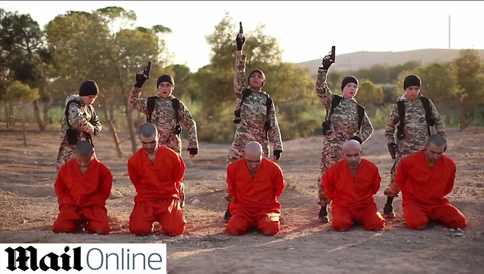 ילדי דאעש מוציאים להורג ()