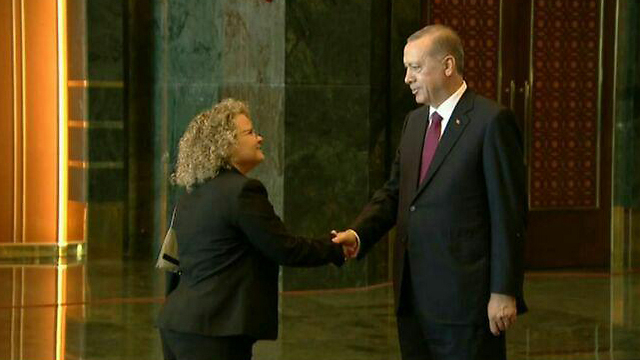 Shani Cooper and Recep Tayyip Erdogan