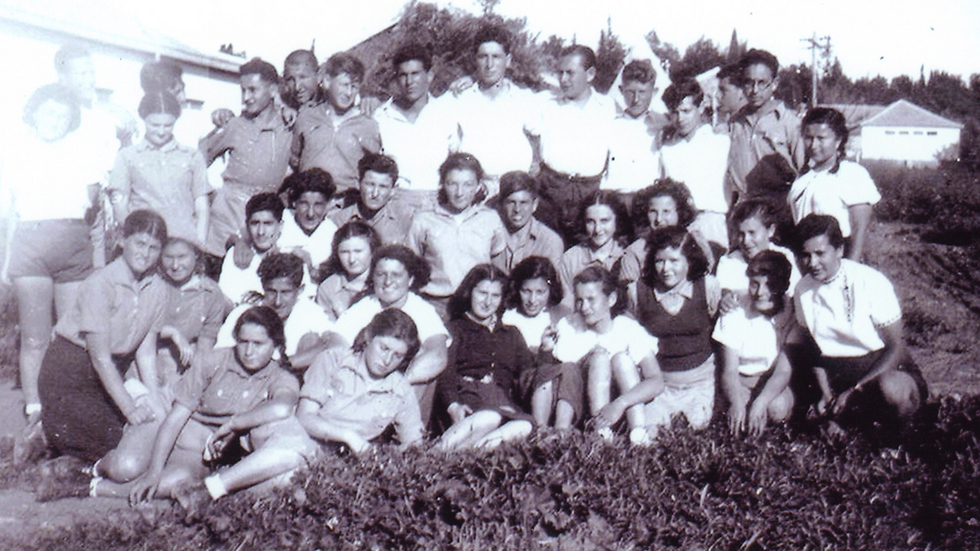 Peres as a student (Photo: Shimon Peres Archive)