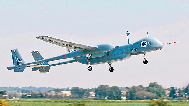 The Israel Air Force UAV Heron TP