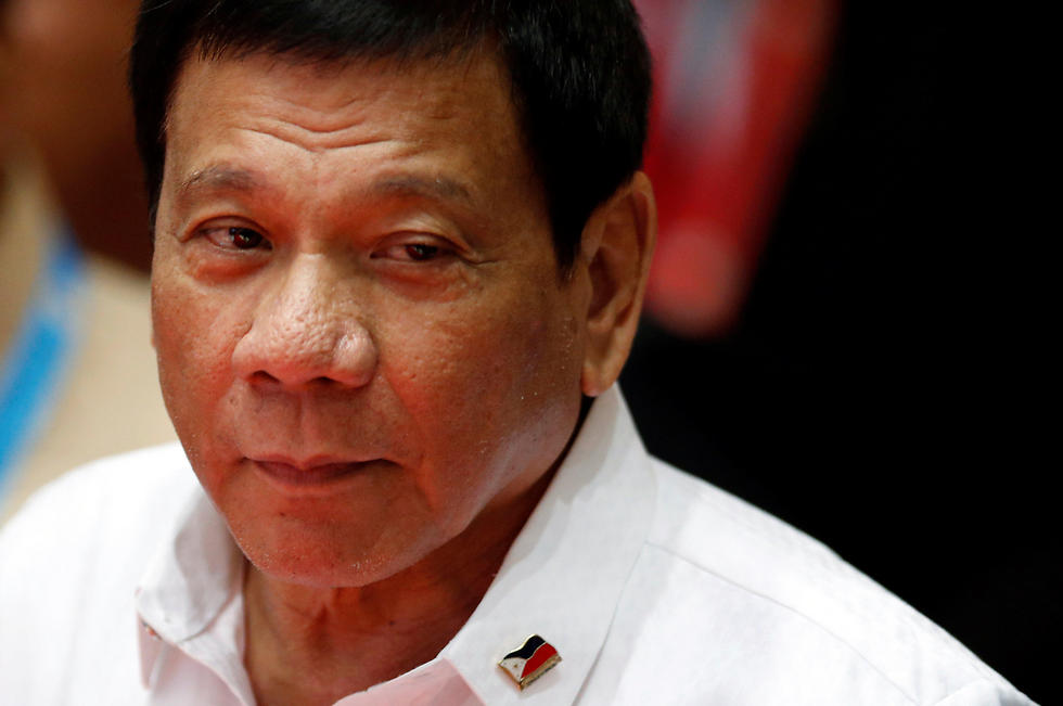 Filipino President Rodrigo Duterte at the ASEAN conference in Laos (Photo: Reuters)