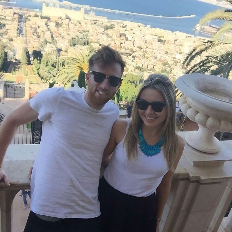 ז'אורז'יניו ובת זוגו כבר מחפשים דירה בחיפה (צילום: פרטי)