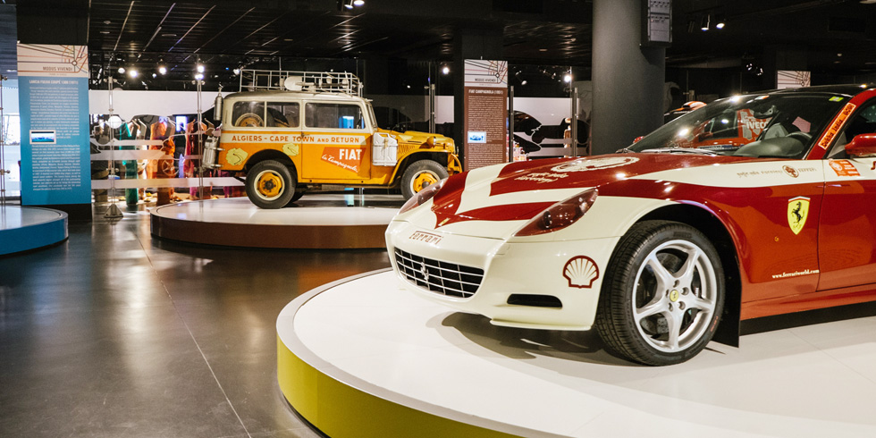 המוצגים שירגשו את מי שרואה במכונית עולם ומלואו. מוזיאון טורינו (צילום: צילום: מתוך אתר המדיה של מוזיאון טורינו)