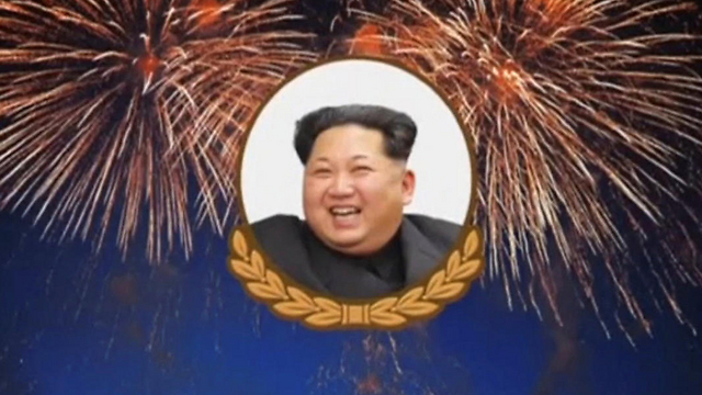 חגיגות הצלחת הניסוי בטלוויזיה הצפון-קוריאנית (צילום: רויטרס) (צילום: רויטרס)