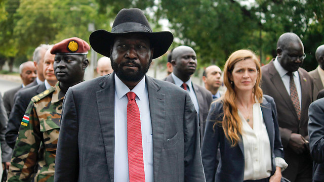 נשיא סודן סלבה קיר. "אין פה טיהור אתני" (צילום: AP) (צילום: AP)