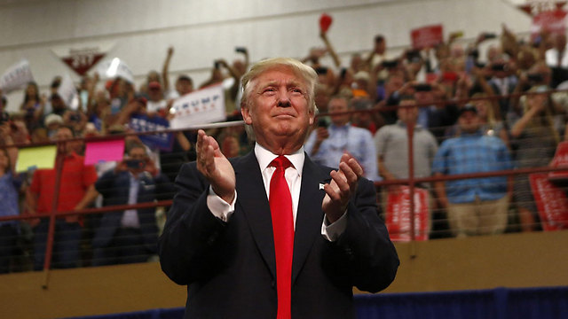Donald Trump at a campaign rally in Asheville, North Carolina (Photo: AFP) (Photo: AFP)