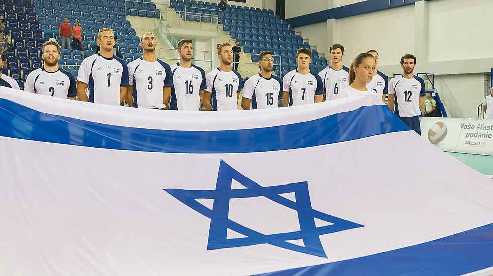 באותו הבית עם דנמרק, אוקראינה והונגריה. נבחרת ישראל (צילום: אתר ההתאחדות האירופית - CEV) (צילום: אתר ההתאחדות האירופית - CEV)