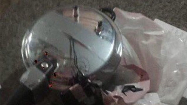 Pressure cooker bomb with cellphone attached found near blast site in NYC