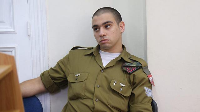 Elor Azaria will always be his parents’ child, but this has nothing to do with the responsibility required from him as an IDF soldier (Photo: Motti Kimchi)