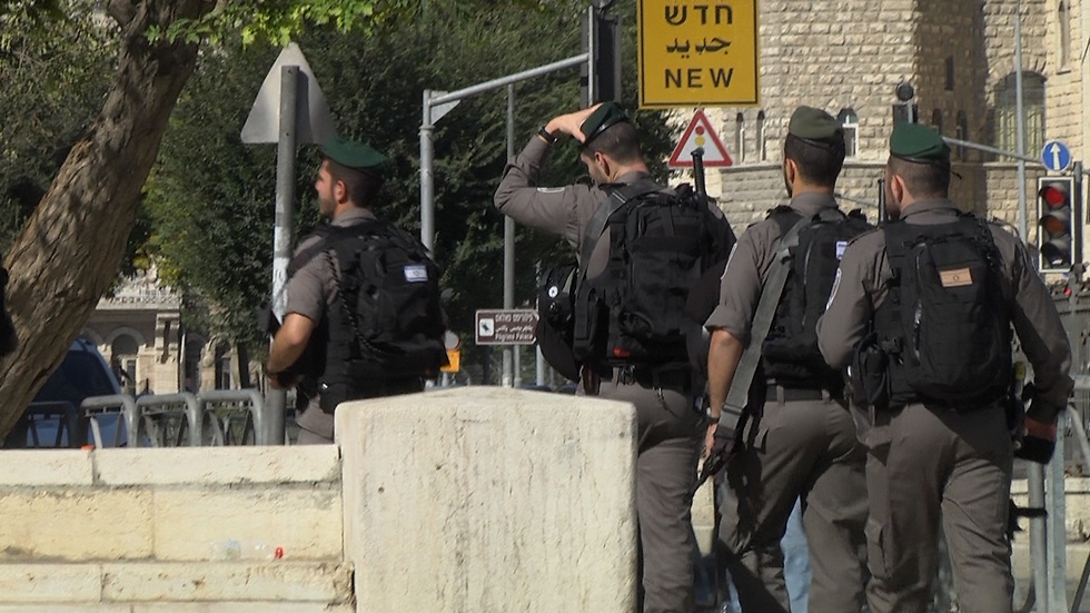 Israel Border Police in Jerusalem (Photo: Eli Menedelbaum) (Photo: Eli Mendelbaum)