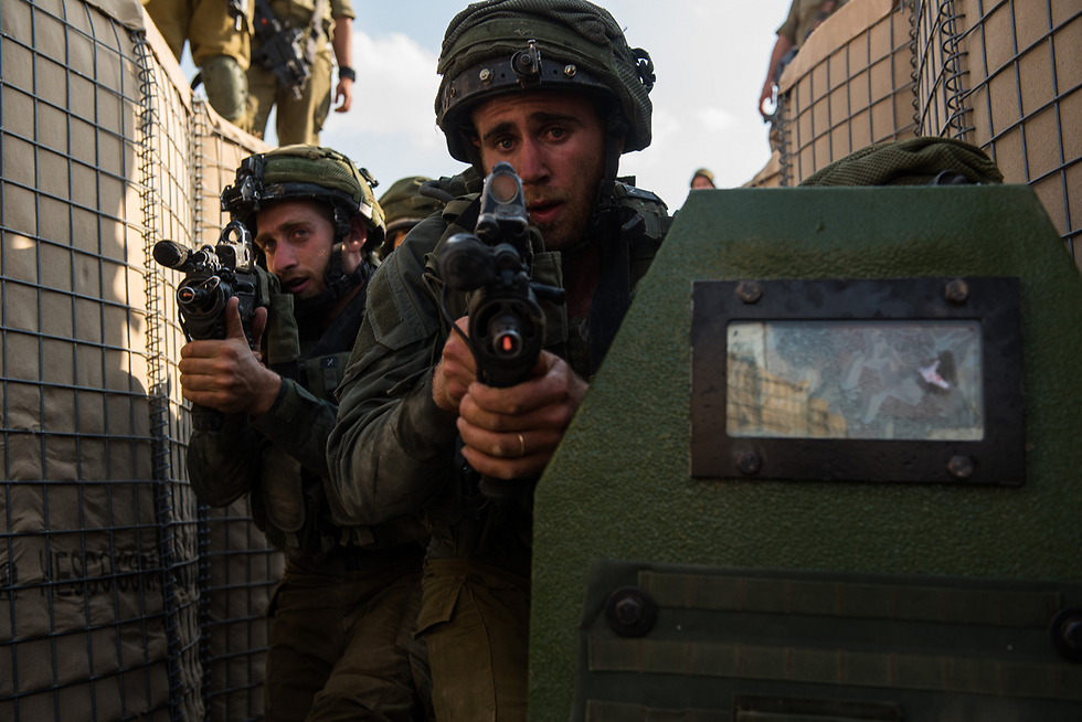 Ben Naftali reconnected with Meir during Nahal basic training (Photo: IDF Spokesperson's Unit)