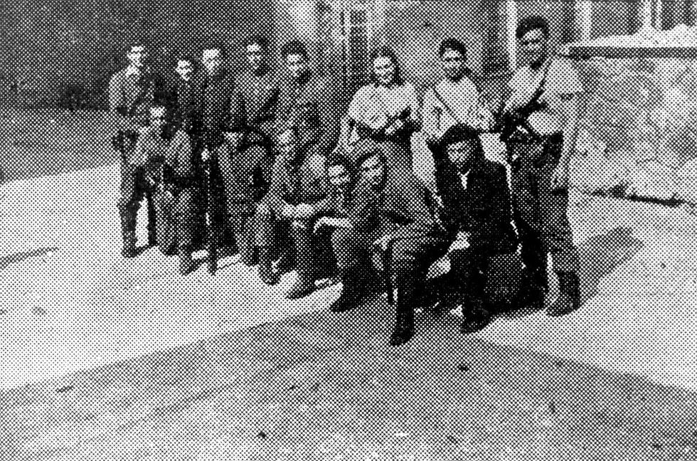 Josef Hermatz and his partisan group (Photo: Yad Vashem) (Photo: Yad Vashem)