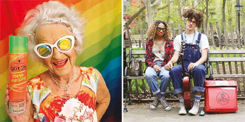 מימין: Humans of NY; משמאל: Baddiewinkle (צילום: מתוך Instagram.com)