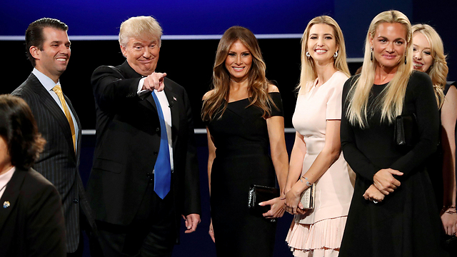 Donald Trump with his family (Photo: Reuters)