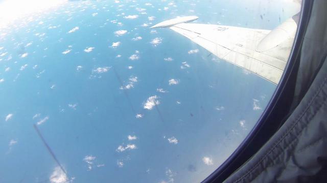 IAF transmissions plane somewhere over the ocean (Photo: IDF Spokesperson's Unit)