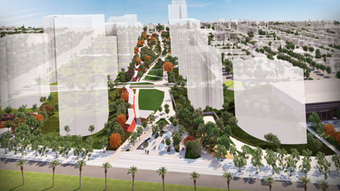 וכך זה אמור להיראות בעתיד (הדמיה: באדיבות עיריית חולון) וכך זה אמור להיראות בעתיד (הדמיה: באדיבות עיריית חולון)