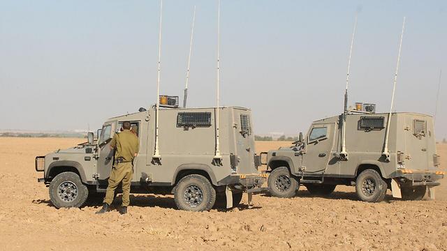 IDF soldiers Thursday (Photo: Roee Idan)