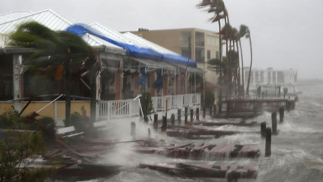 Florida being hit by Hurricane Matthew (Photo: AFP)