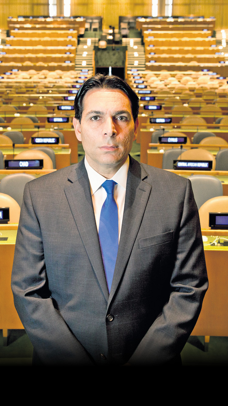 Danon. ‘After I complete my term here I will return to Israel and be very active’ (Photo: Nadav Neuhaus)