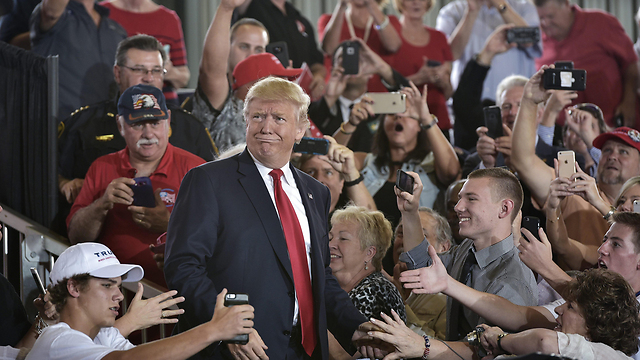 Trump speaking in Florida (Photo: AFP)