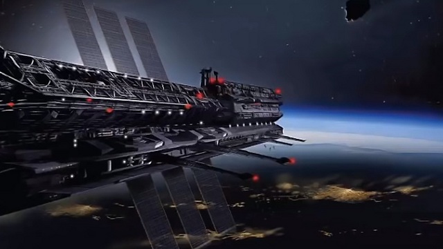 בדרך להקמת אומת חלל. הלוויין של אסגארדיה (צילום מסך) (צילום מסך)