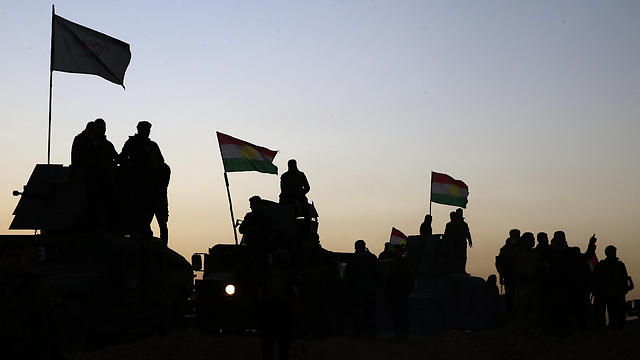 המליצייה הכורדית. לוחמים מרשימים (צילום: AP) (צילום: AP)