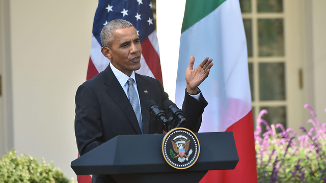 US President Obama speaking in Italy (Photo: AFP)