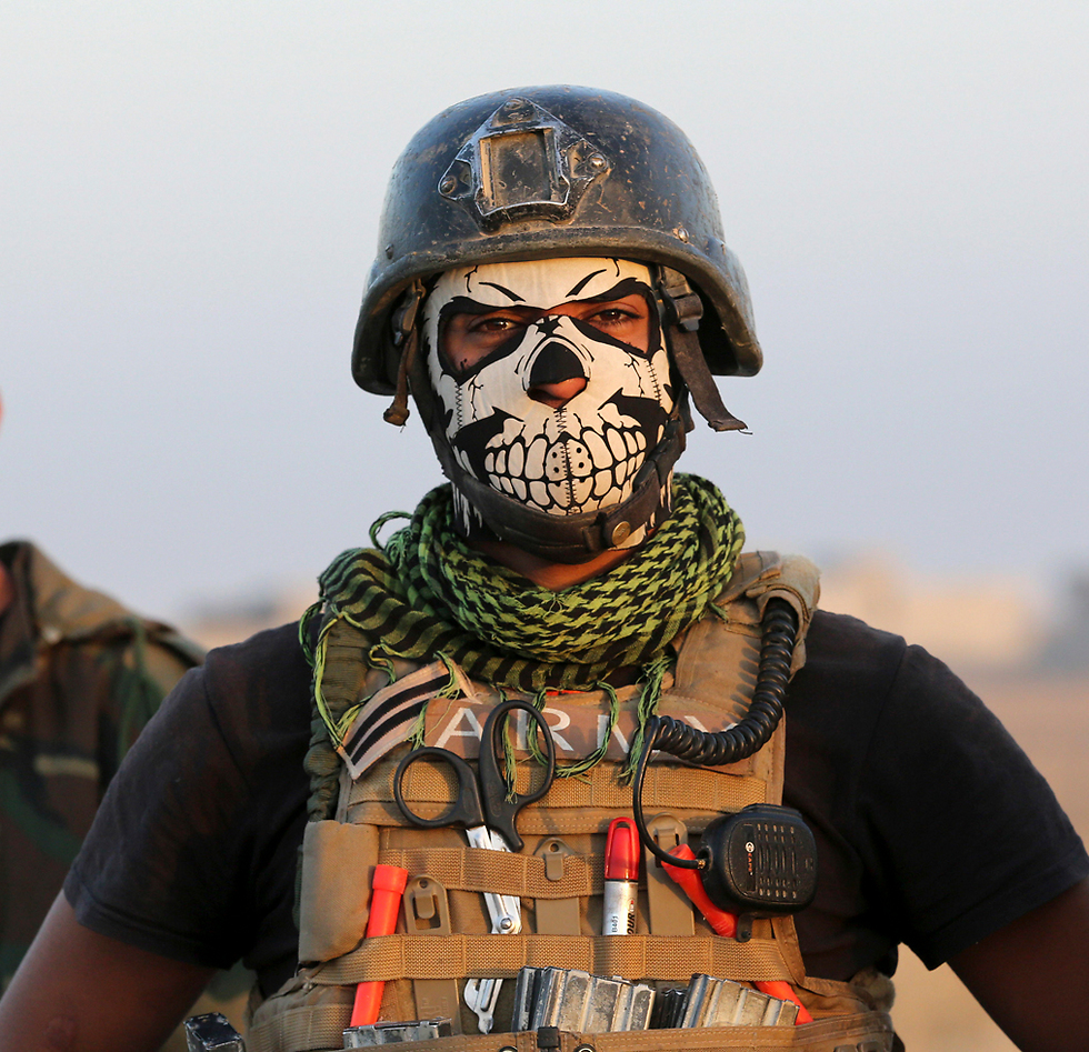 לוחמים בכוחות המיוחדים של עיראק (צילום: AP) (צילום: AP)