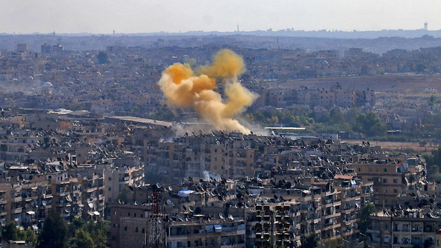 The fighting in Aleppo, Syria (Photo: AFP) (Photo: AFP)