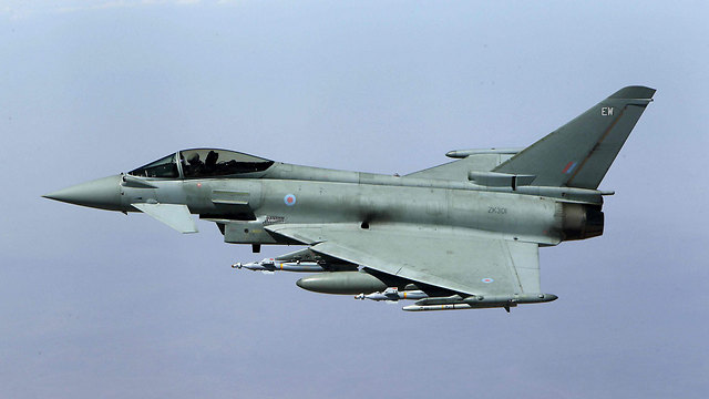 British Typhoon fighter jet (Photo: AFP)