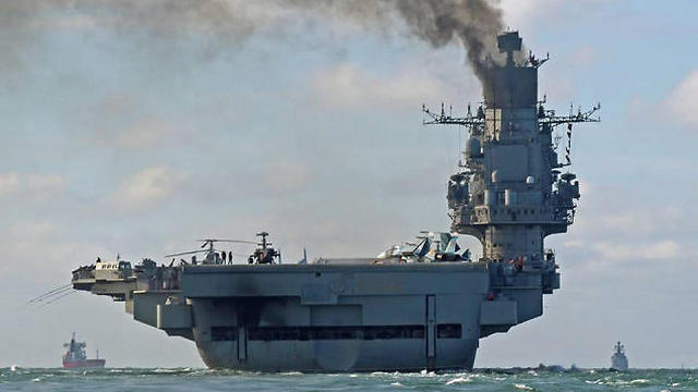 נבנתה על בסיס דגם "אדמירל קוזנצוב" הרוסי (צילום: EPA) (צילום: EPA)