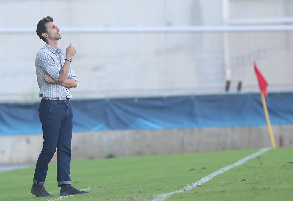 נכח במשחק בו הפסידה כפ"ס להפועל חיפה. אריק בנאדו (צילום: אורן אהרוני) (צילום: אורן אהרוני)