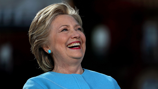 Clinton,. getting ready for election day (Photo: AFP)