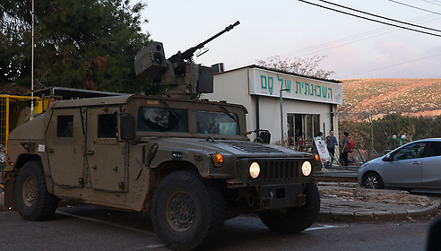 IDF vehicle in northern Israel (Photo: Avihu Shapira)