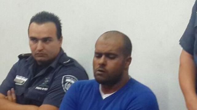 סעיד אבו סרארי בבית המשפט ()