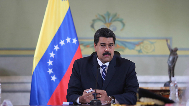 נשיא ונצואלה ניקולס מדורו. טען בעבר כי זהו ניסיון של האופוזיציה לעורר אלימות (צילום: EPA) (צילום: EPA)