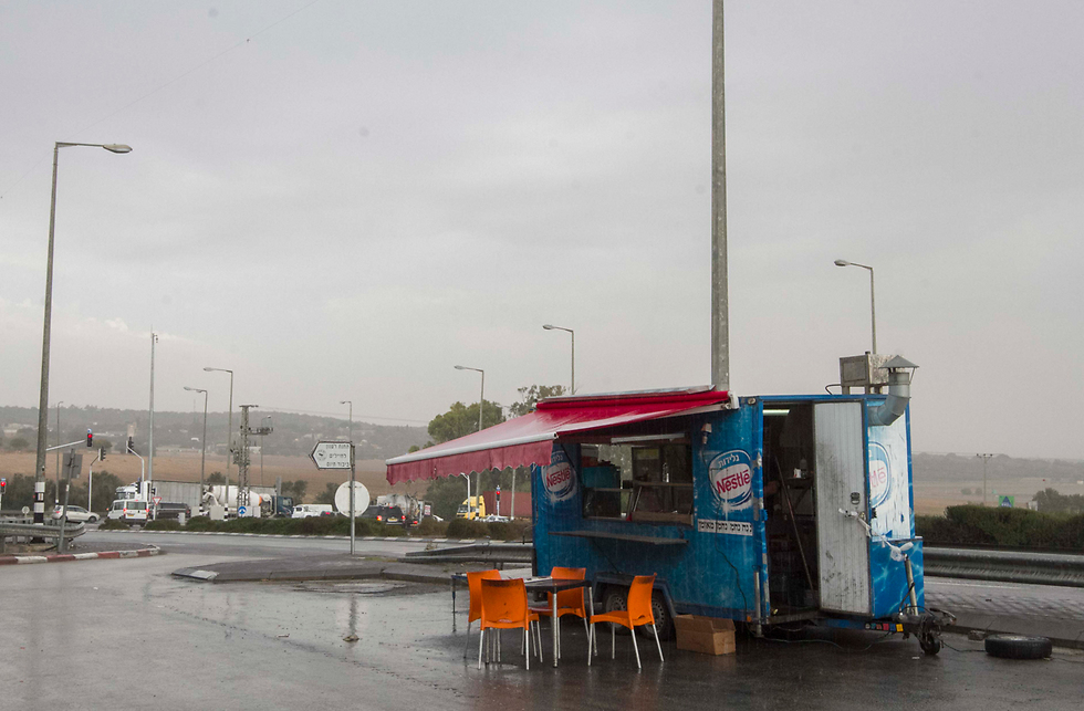 Rain in the nother (Photo: Ido Erez)