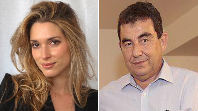 Ari Shavit and Danielle Berrin; A completely different understanding of the exact same event (Photo: US Embassy)