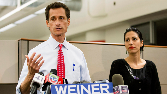 The newly-discovered emails have to do with an FBI investigation of Anthony Weiner, a former US congressman and husband of senior Clinton Aide Huma Abedin (right). (Photo: AP)