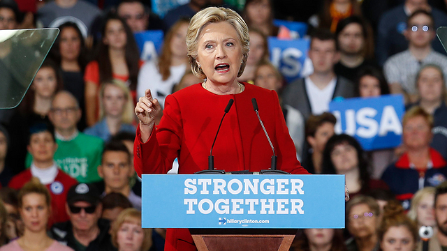 Democratic presidential nominee Hillary Clinton. "I think most people have decided a long time ago what they think about all of this." (Photo: AP)
