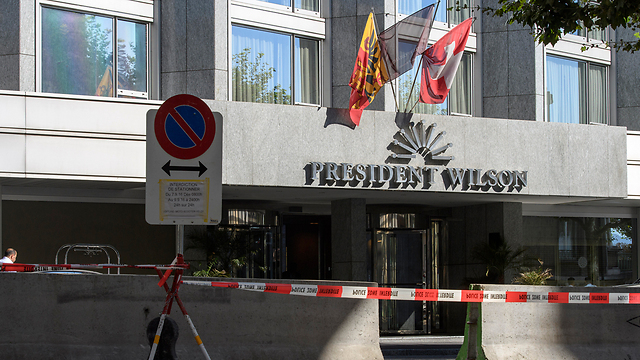 המלון בשווייץ שבו נטען כי היה חשד להאזנות (צילום: AP) (צילום: AP)