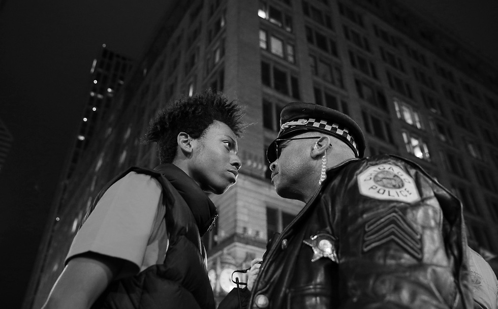 מצעד נגד אלימות גזענית מצד המשטרה, בשיקגו, אילינוי, ארצות הברית (צילום: John J. Kim) (צילום: John J. Kim)
