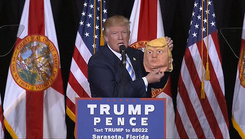 Donald Trump at a rally (Photo: Reuters)