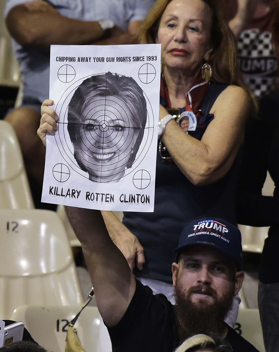 Trump supporters in Florida (Photo: AFP)