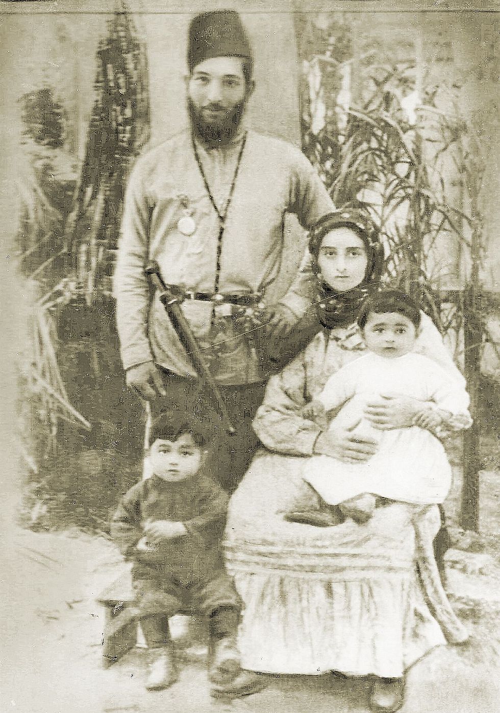A Jewish family who made Aliyah from the Caucuses at the turn of the 20th century 