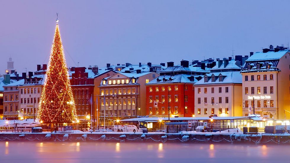 שטוקהולם צבעונית מתמיד: חג המולד בבירת שבדיה (צילום: אולה אריקסון) (צילום: אולה אריקסון)