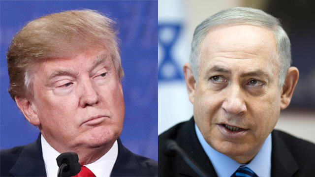 Trump and Netanyahu (Photo: EPA, AFP)