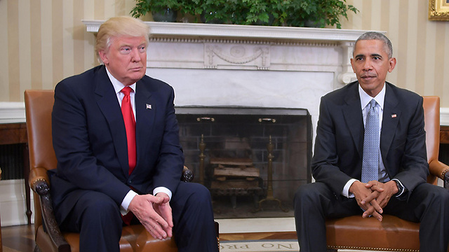Trump and Obama meet at the White House after the elections (Photo: AFP)