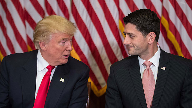 Donald Trump with House Speaker Paul Ryan (Photo: AFP)