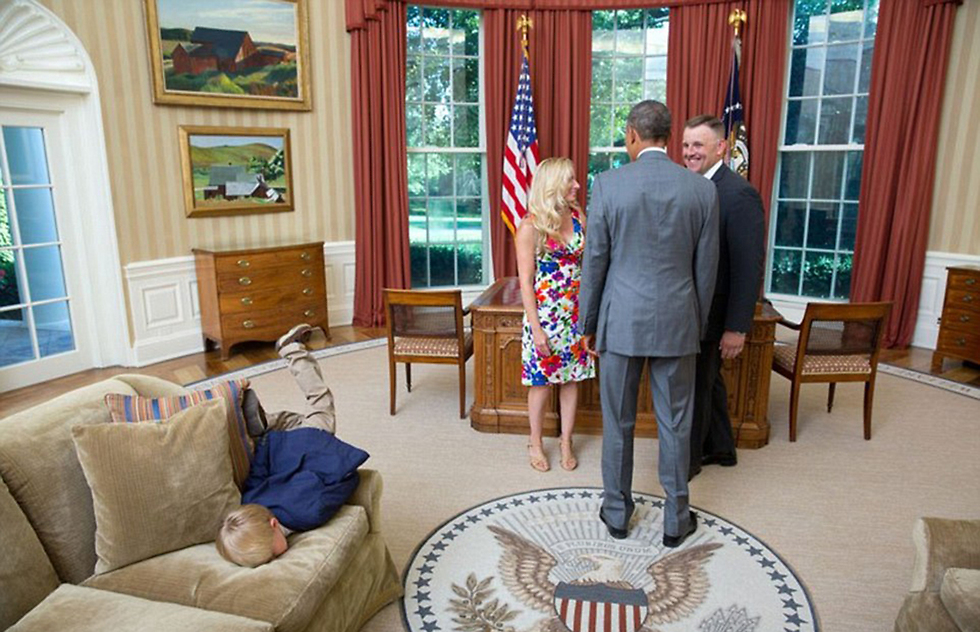וגם הוא (צילום: Offical White House Photo) (צילום: Offical White House Photo)